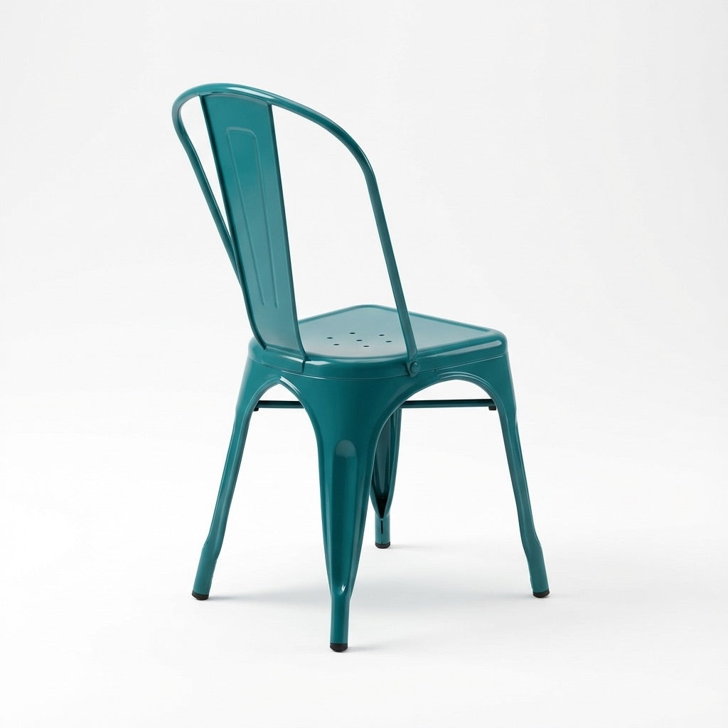 Bishop Brushed Stackable Dining Chair