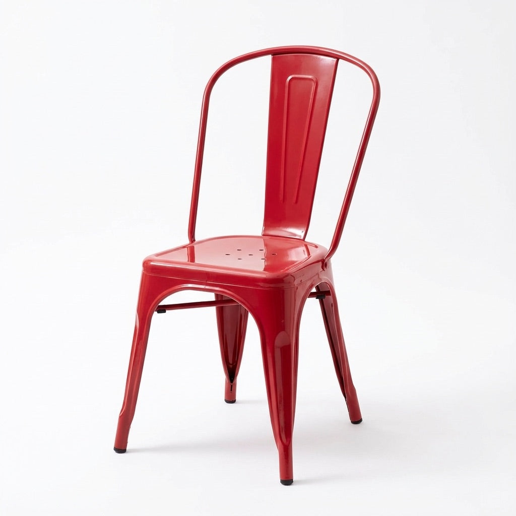 Bishop Brushed Stackable Dining Chair