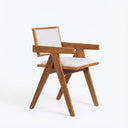 Dakari Upholstered Dining Chair with Armrests