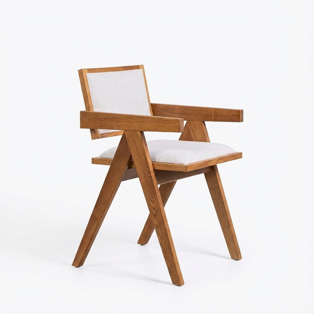 Dakari Upholstered Dining Chair with Armrests