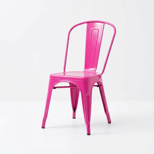 Bishop Brushed Stackable Dining Chair