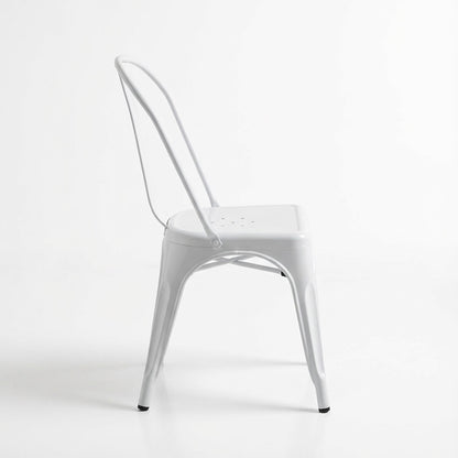 Bishop Brushed Stackable Dining Chair