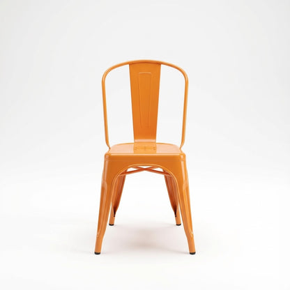 Bishop Brushed Stackable Dining Chair