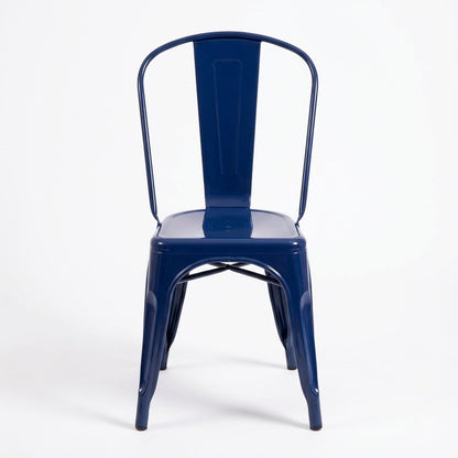 Bishop Brushed Stackable Dining Chair