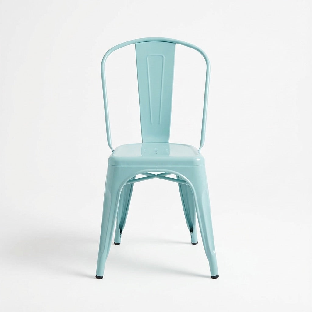Bishop Brushed Stackable Dining Chair