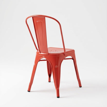 Bishop Brushed Stackable Dining Chair