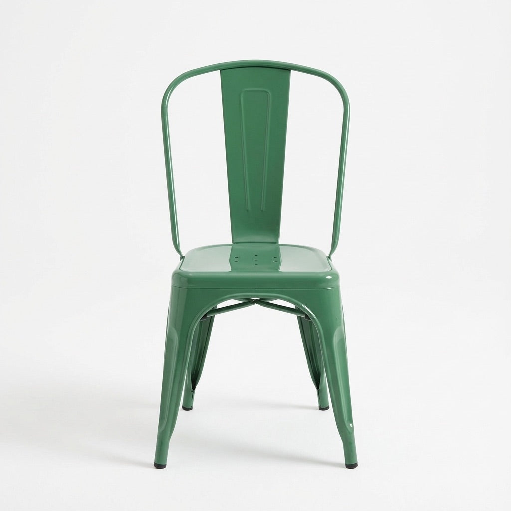 Bishop Brushed Stackable Dining Chair