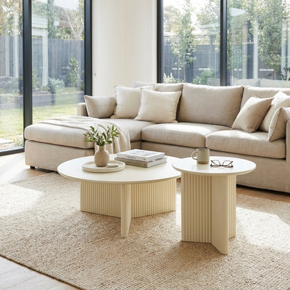 Aidan Cross Legs End Table