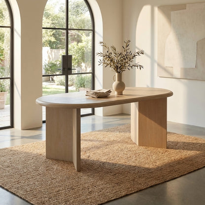 Byron Oval 6 Seater Dining Table