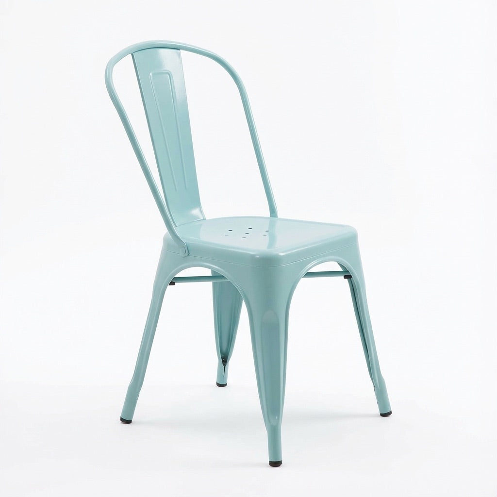 Bishop Brushed Stackable Dining Chair