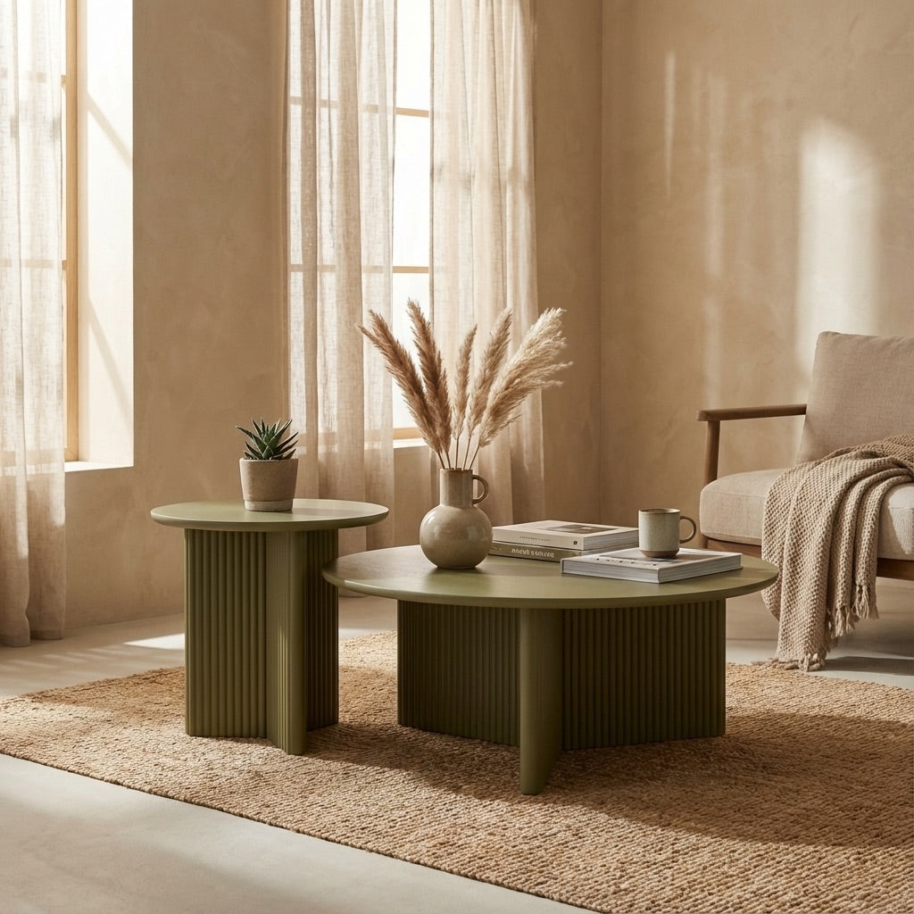 Aidan Cross Legs End Table