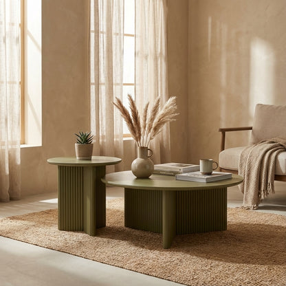 Aidan Cross Legs End Table