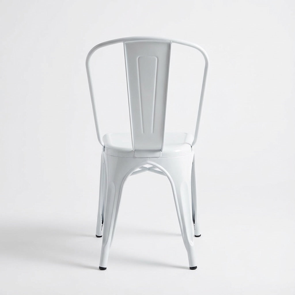 Bishop Brushed Stackable Dining Chair