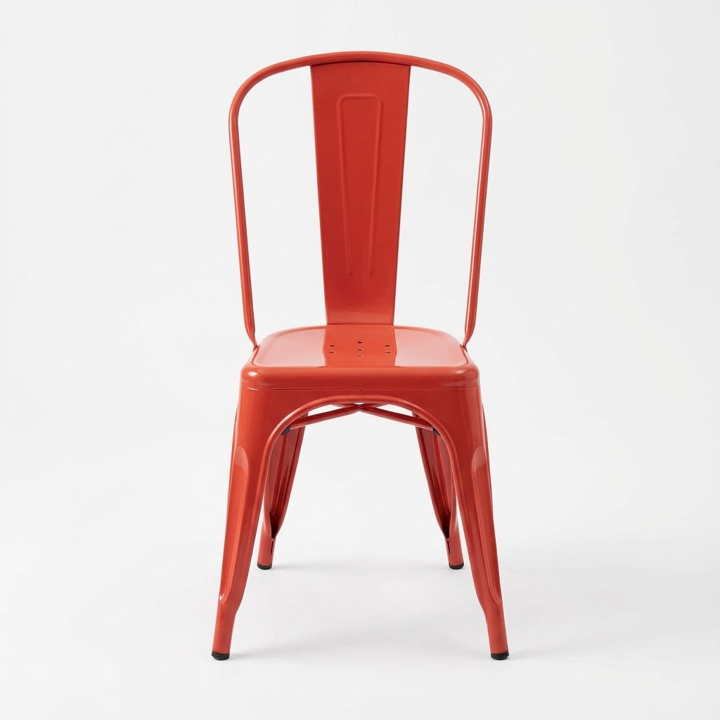 Bishop Brushed Stackable Dining Chair