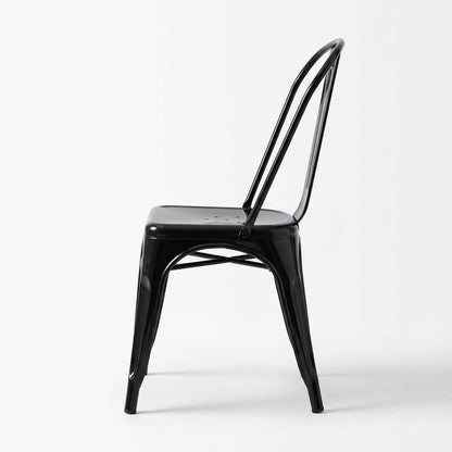 Bishop Brushed Stackable Dining Chair