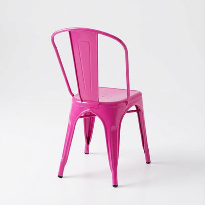 Bishop Brushed Stackable Dining Chair