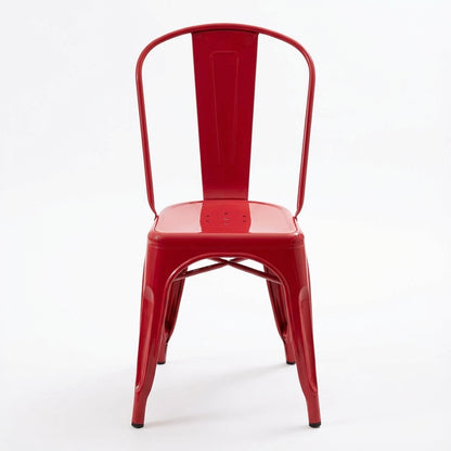 Bishop Brushed Stackable Dining Chair