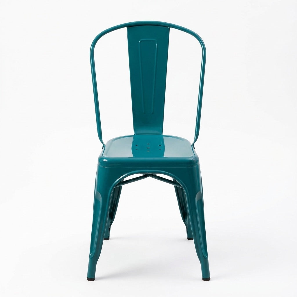 Bishop Brushed Stackable Dining Chair