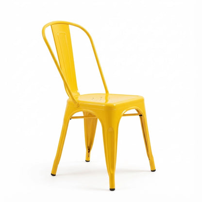 Bishop Brushed Stackable Dining Chair