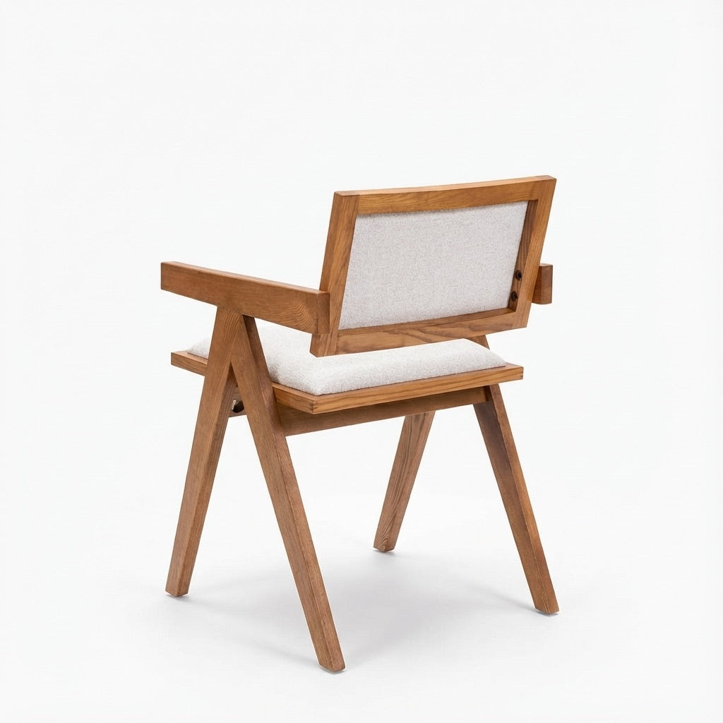 Dakari Upholstered Dining Chair with Armrests