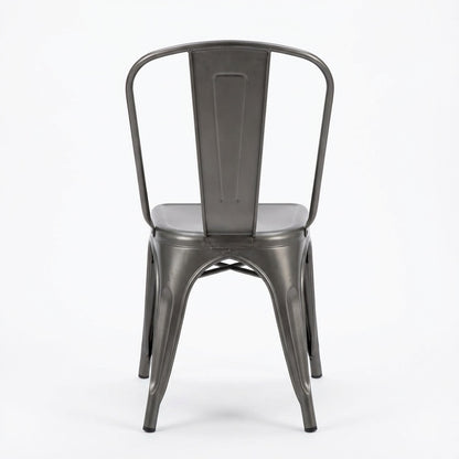 Bishop Brushed Stackable Dining Chair