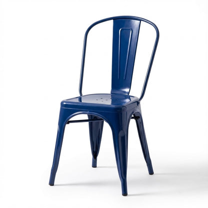 Bishop Brushed Stackable Dining Chair