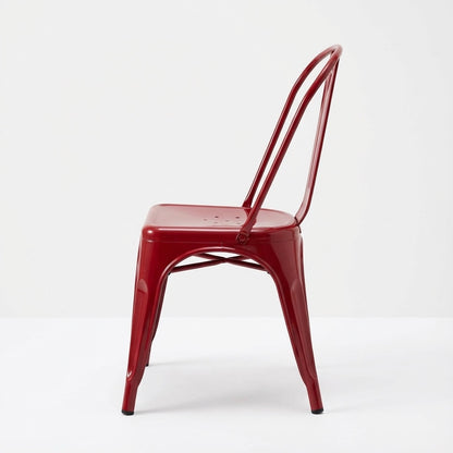 Bishop Brushed Stackable Dining Chair