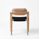 Gatlin Wooden Dining Chair with Armrests