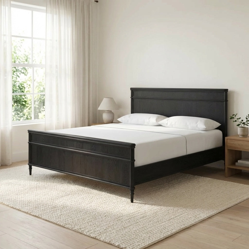 Yadiel Solid Wood Bed