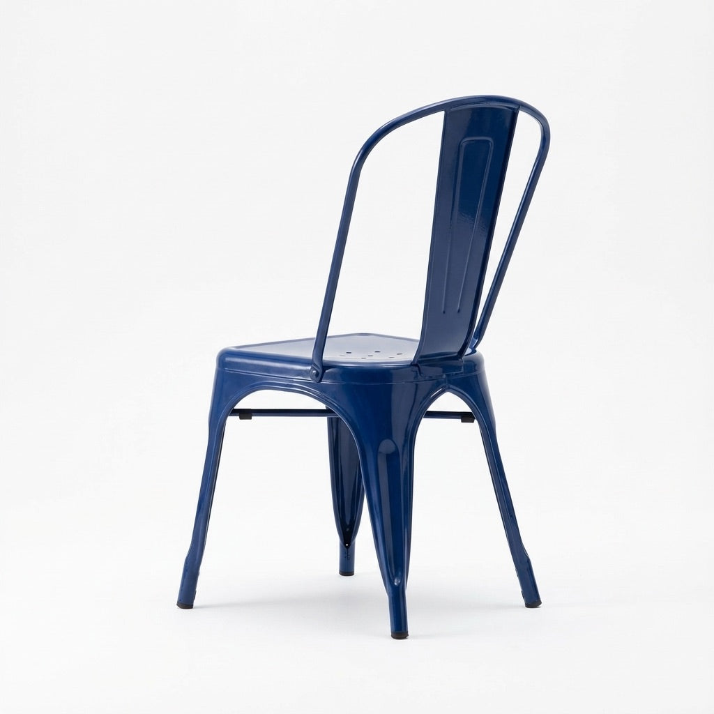 Bishop Brushed Stackable Dining Chair