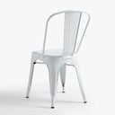Bishop Brushed Stackable Dining Chair