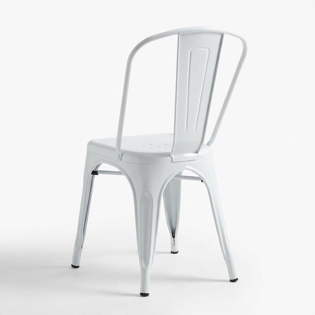 Bishop Brushed Stackable Dining Chair