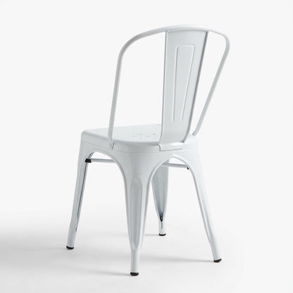 Bishop Brushed Stackable Dining Chair