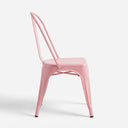 Bishop Brushed Stackable Dining Chair