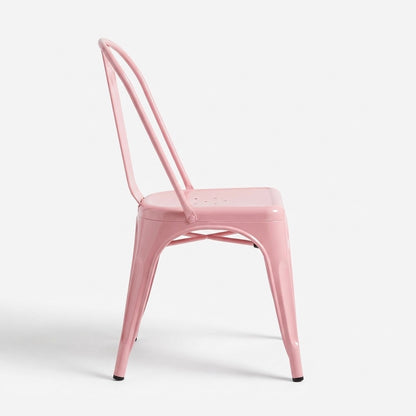 Bishop Brushed Stackable Dining Chair