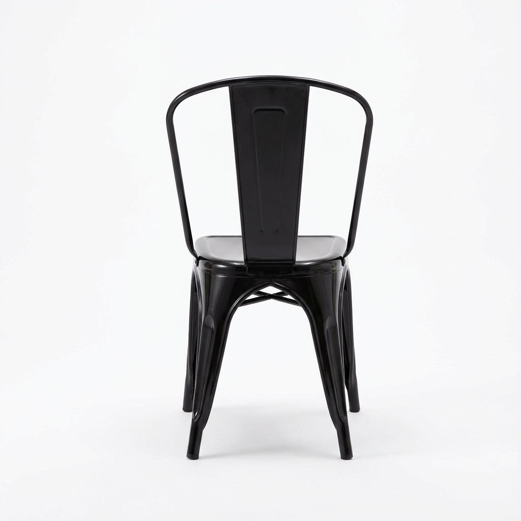 Bishop Brushed Stackable Dining Chair