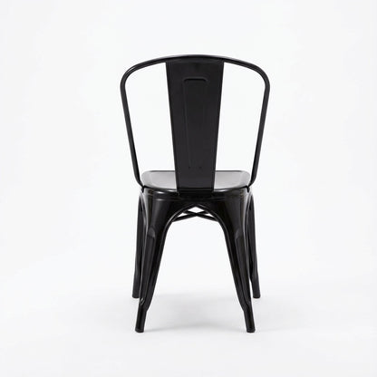 Bishop Brushed Stackable Dining Chair