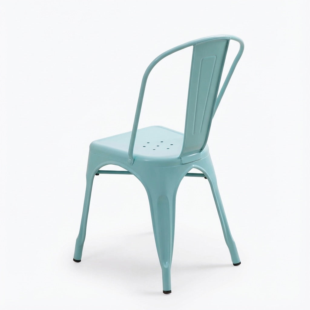 Bishop Brushed Stackable Dining Chair