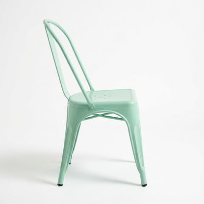 Bishop Brushed Stackable Dining Chair