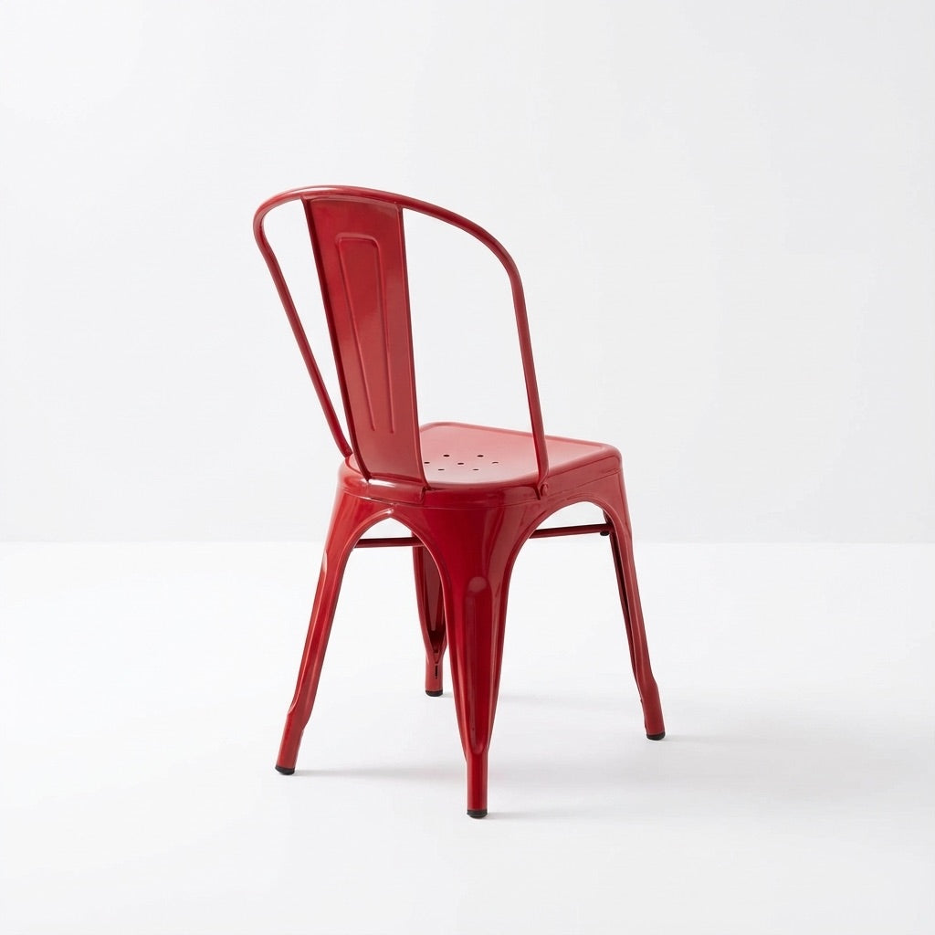 Bishop Brushed Stackable Dining Chair