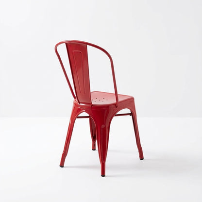 Bishop Brushed Stackable Dining Chair