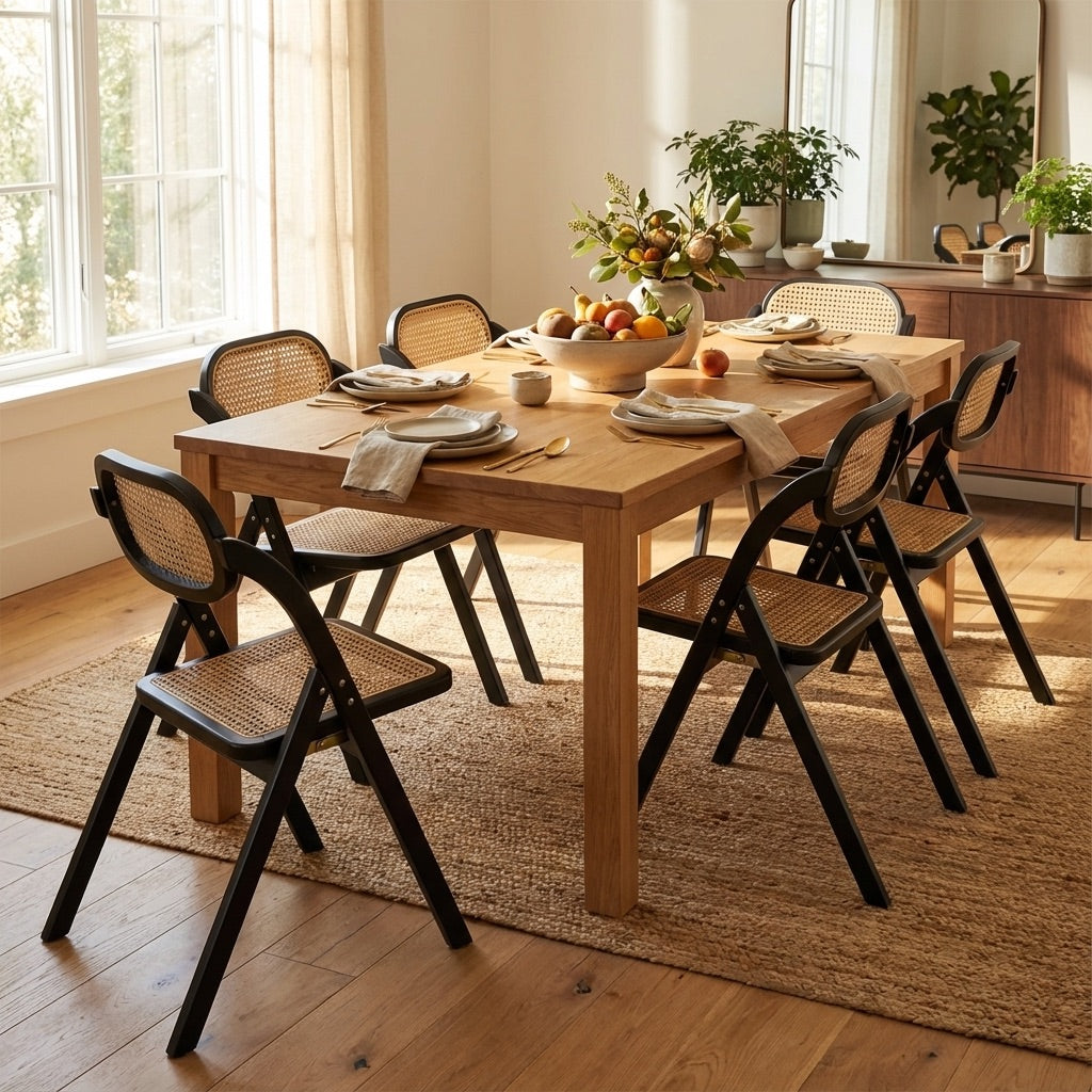 Brock Folding Wooden Dining Chair