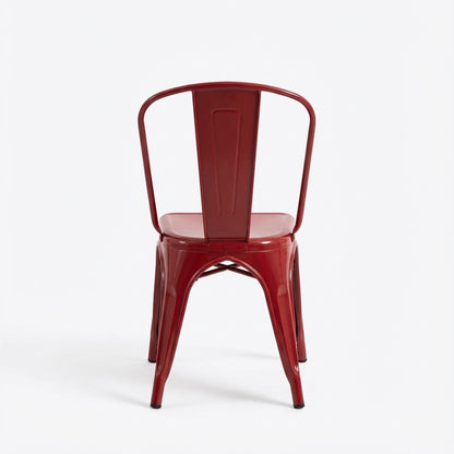 Bishop Brushed Stackable Dining Chair