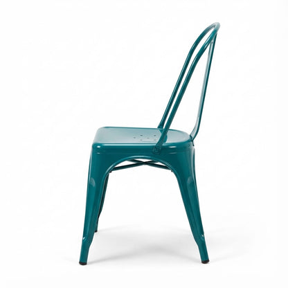 Bishop Brushed Stackable Dining Chair