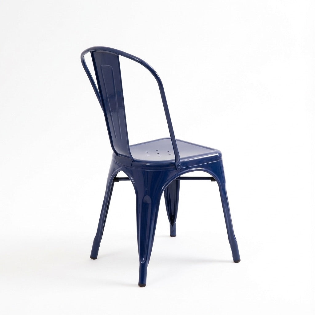 Bishop Brushed Stackable Dining Chair