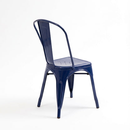 Bishop Brushed Stackable Dining Chair