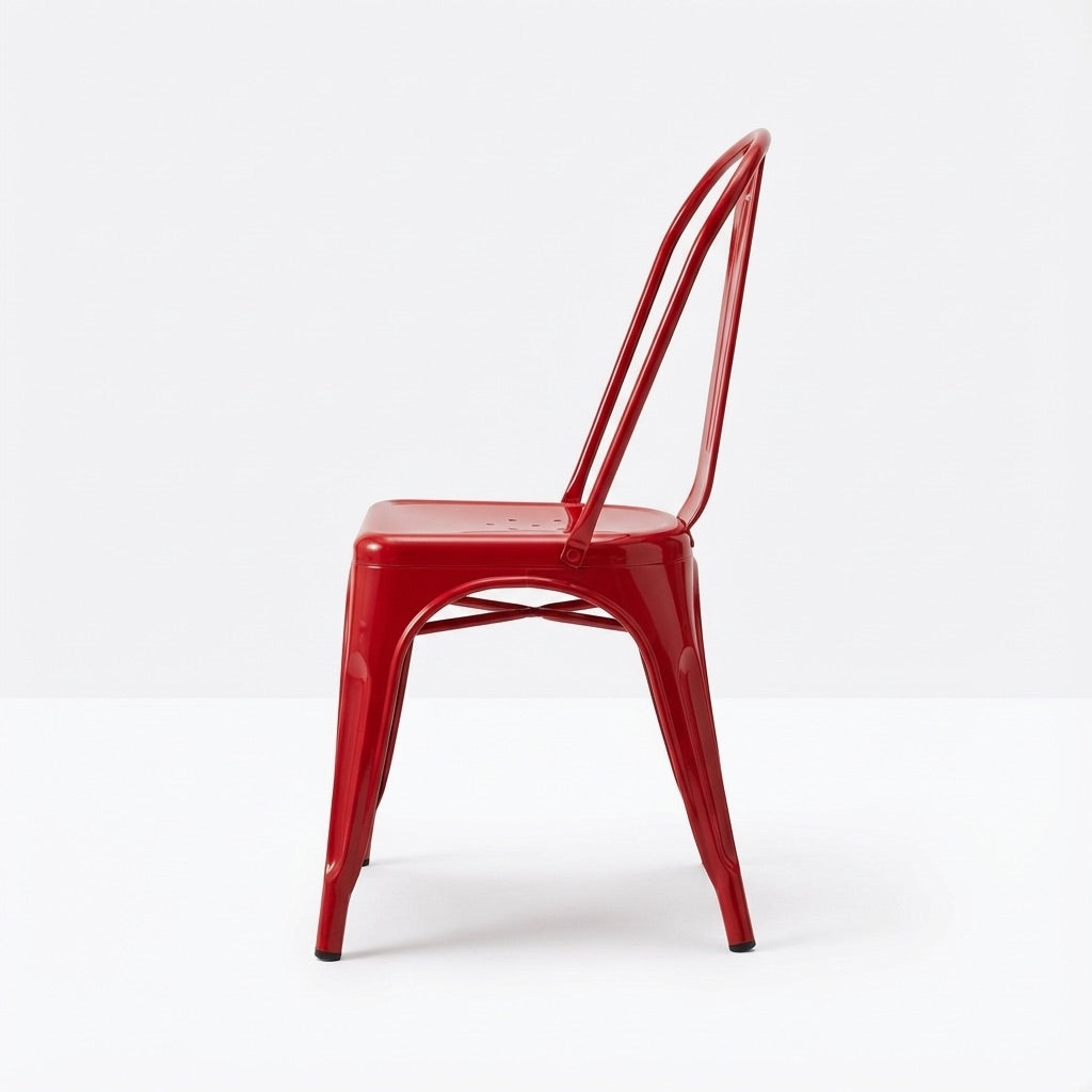 Bishop Brushed Stackable Dining Chair