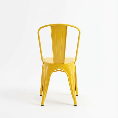 Bishop Brushed Stackable Dining Chair