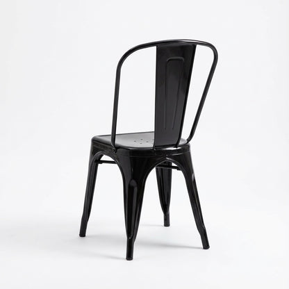 Bishop Brushed Stackable Dining Chair