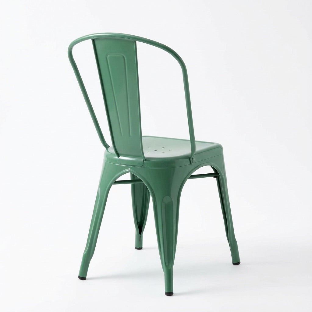 Bishop Brushed Stackable Dining Chair